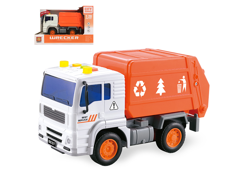 1:20  Friction Sanitation Truck(Sound And Light)