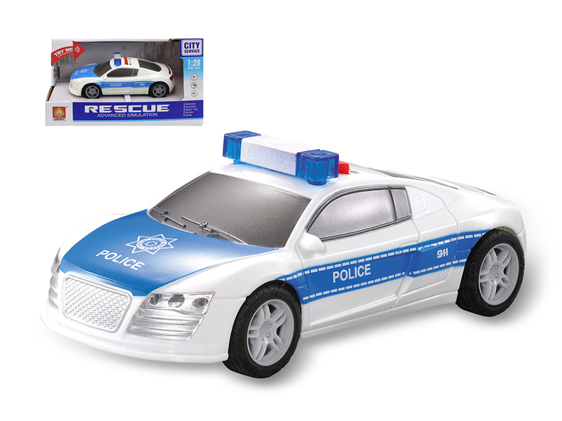 1:28 Friction Police Car(Light And Music)