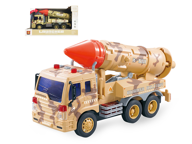 1:16 Friction Missile Truck(4 Keys,Light And Music)