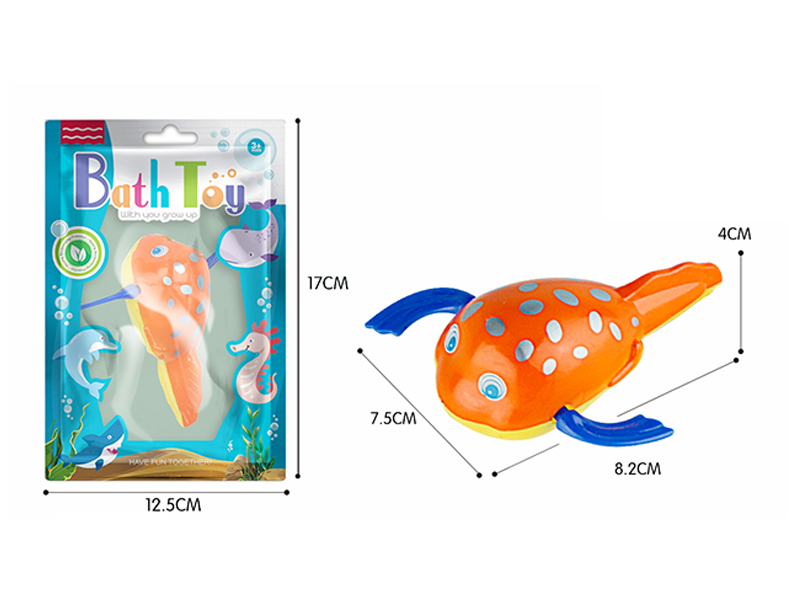 Wind Up Bathroom Toy Tadpole