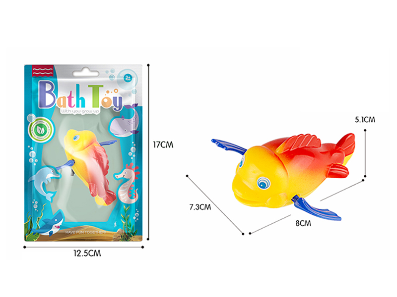 Wind Up Bathroom Toy Fairy Fish