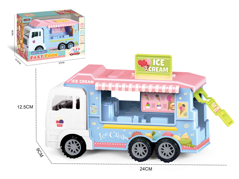 Friction Ice Cream Truck