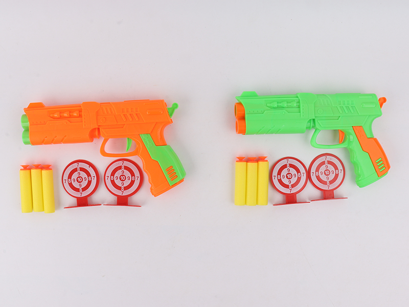 Soft Bullet Gun With 3 Soft Bullets,2 Targets