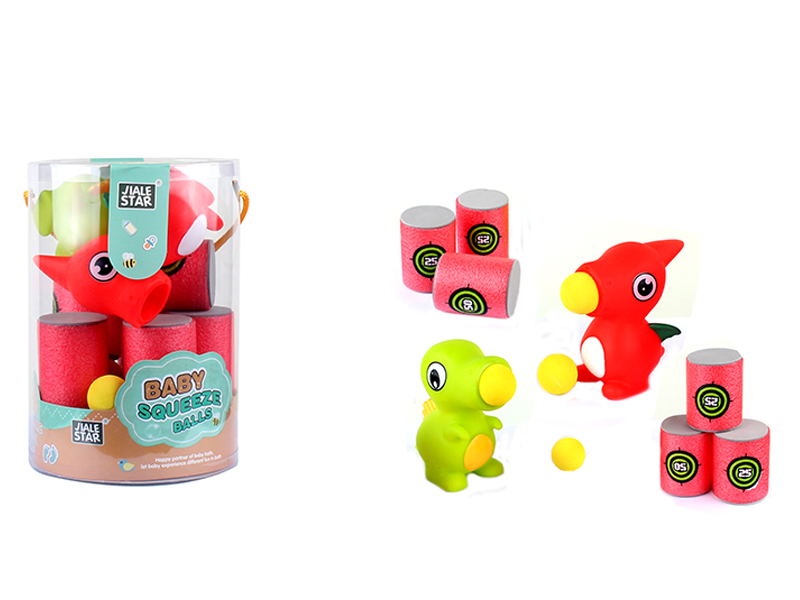 12PCS Enamel Ejection Toy