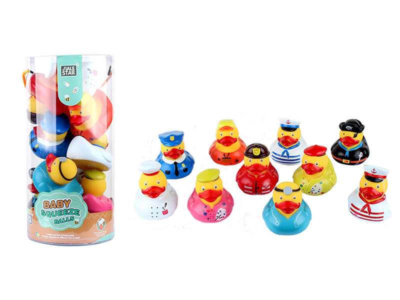 10PCS Enamel Bath Duck Toy