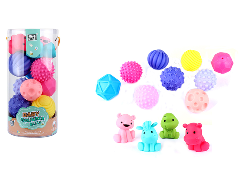 12PCS Enamel Bath Toy