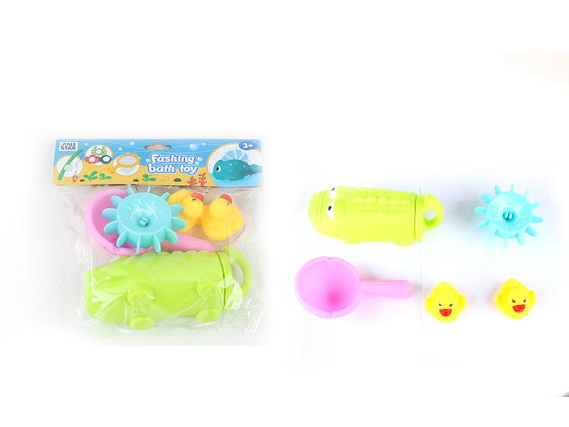 5PCS Water Cannon Bath Toy