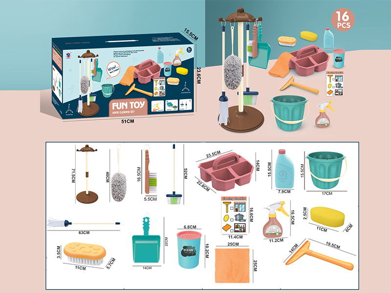 Cleaning Tools Set 16pcs