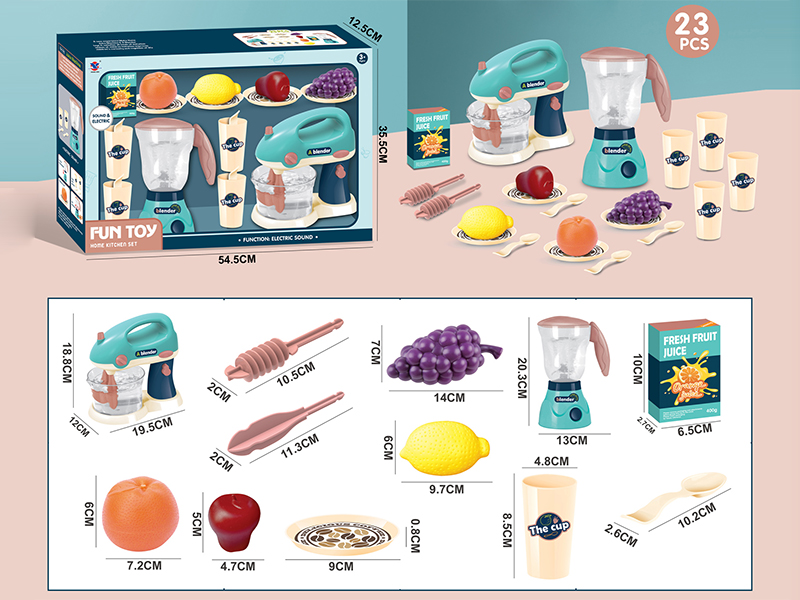 Blender + Juicer Set 23pcs