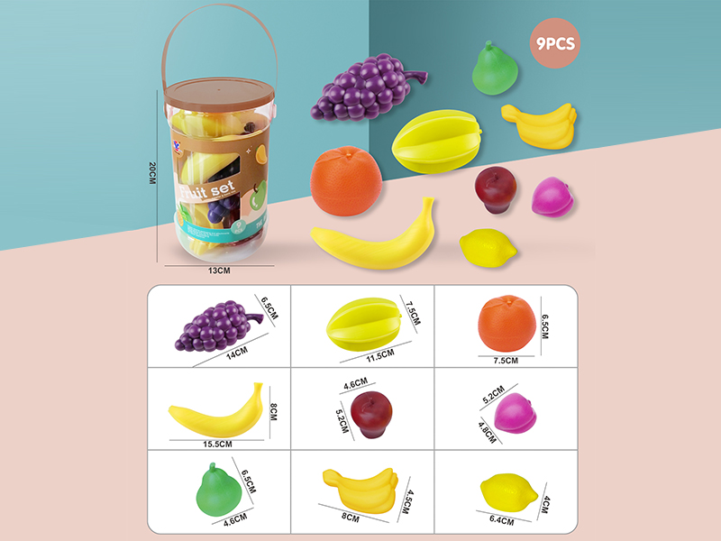 Fruits Barrel 9PCS
