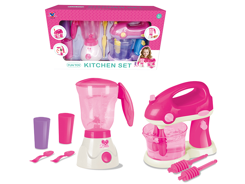 Juice Machine + Blender Set