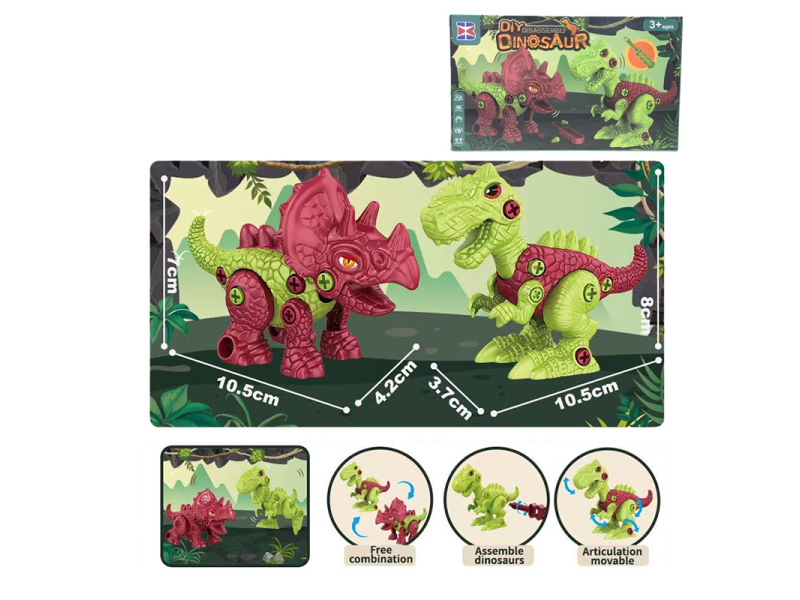 DIY Disassembly And Assembly Of Dinosaur Toys