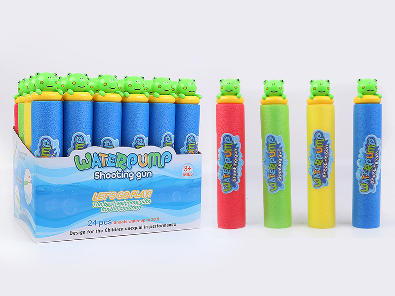 Frog 27cm Round Water Cannon(Diameter 5cm) Box /24 PCS