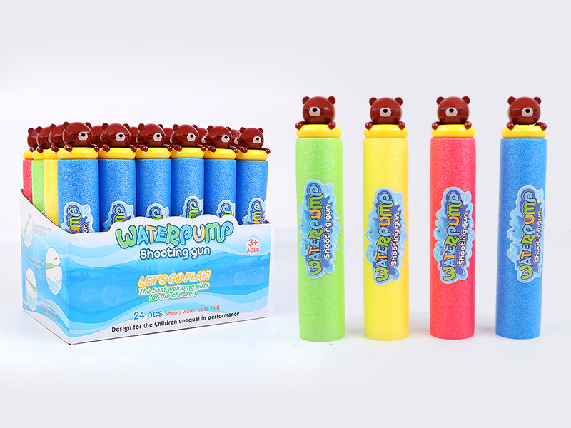 Brown Bear  27cm Round Water Cannon(Diameter 5cm) Box /24 PCS