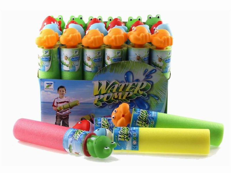 25cm Vinyl Animal Head Water Cannon( Box /24 PCS)