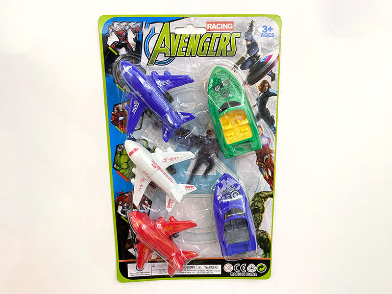 Avenger 3 Slide Aircraft +2 Slide Ships