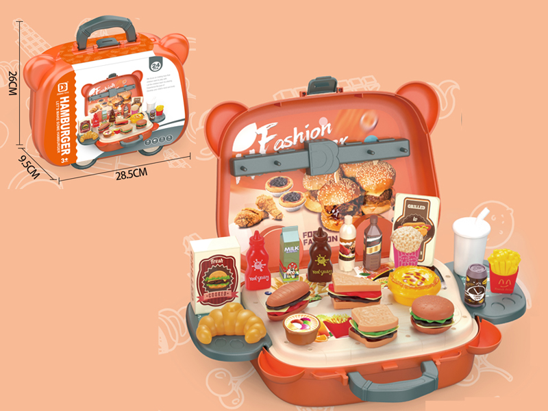 Hamburger Sliding Portable Box