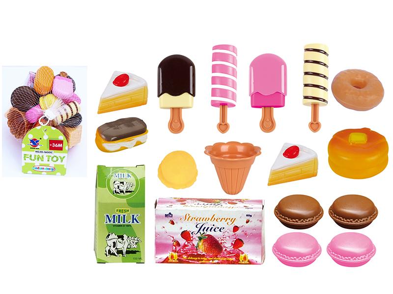 Cakes And Pastries 17PCS