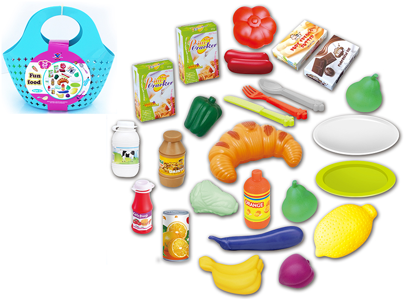 Medium Basket Food Set 26pcs