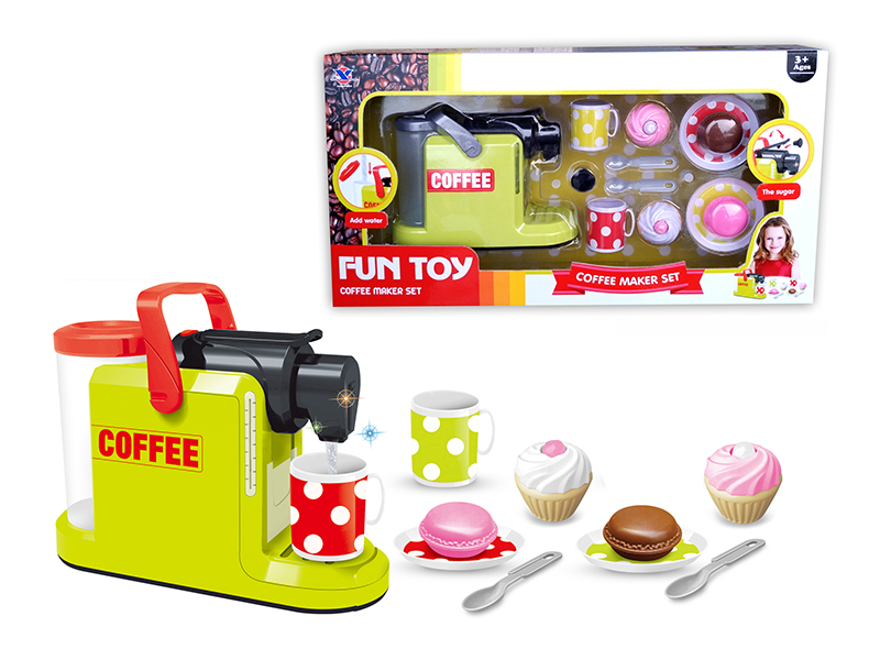 Coffee Machine Set(Light, Sound, Water)