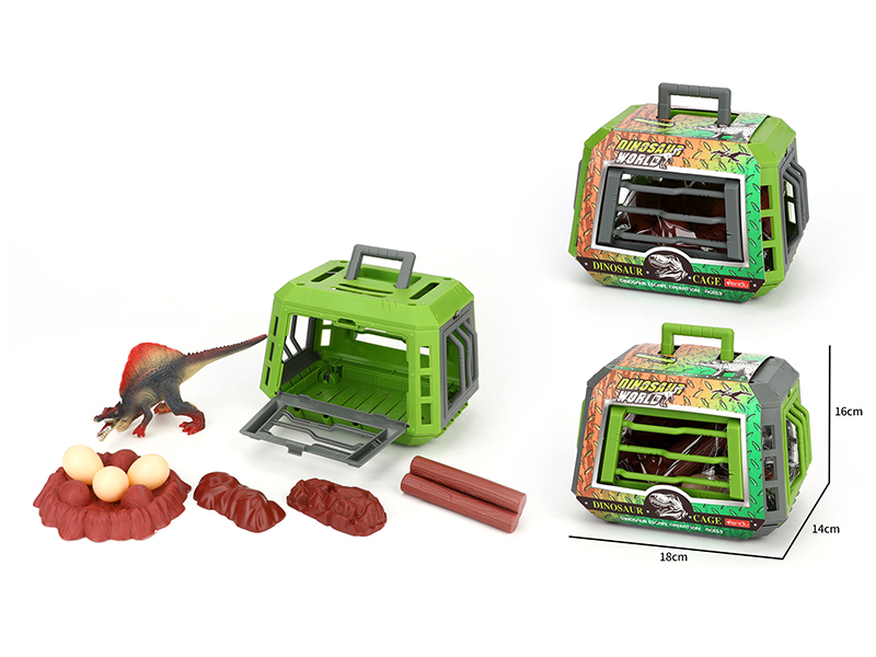 Spinosaurus With Cage