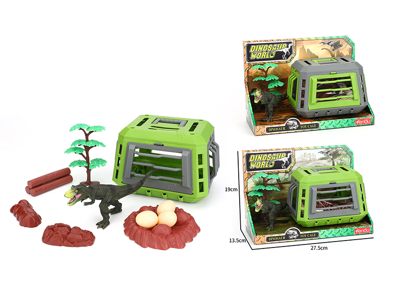 Tyrannosaurus Rex With Cage