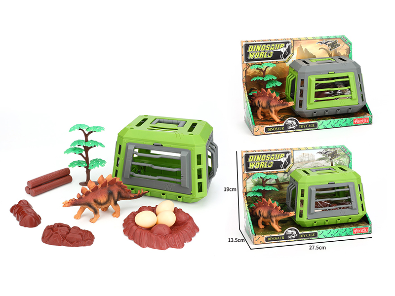 Stegosaurus With Cage