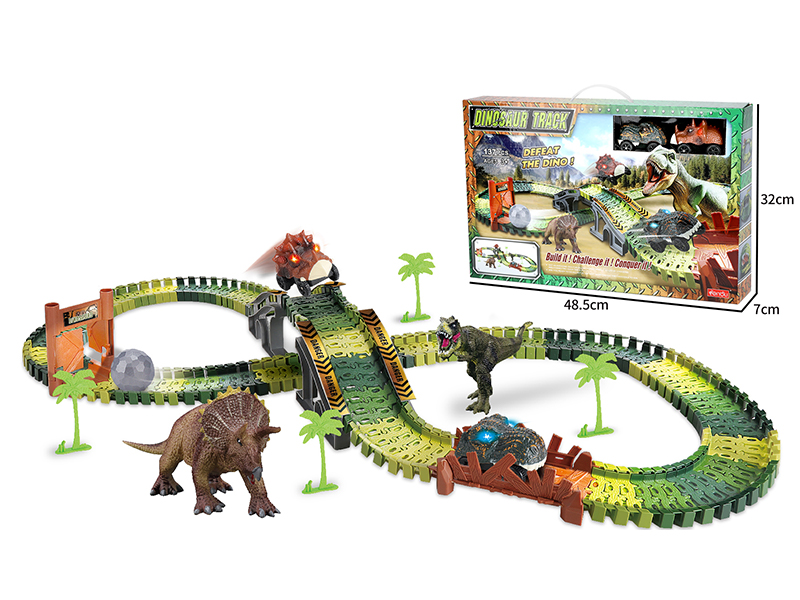 B/O Assembling Dinosaur Rail Car