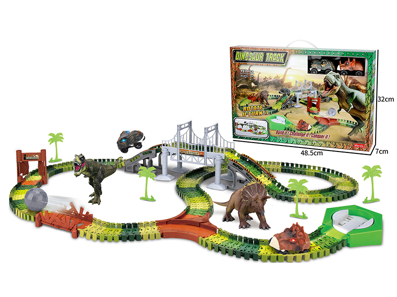 B/O Assembling Dinosaur Rail Car