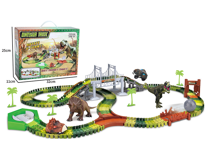B/O Assembling Dinosaur Rail Car
