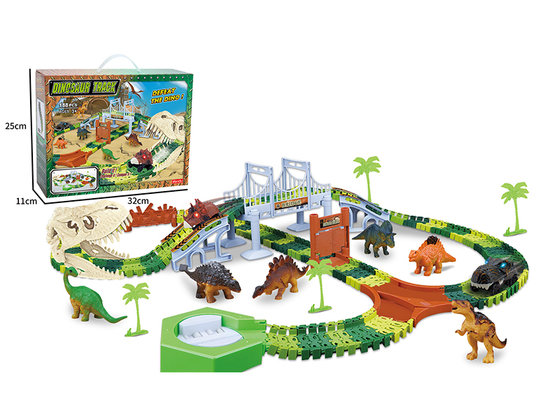 B/O Assembling Dinosaur Rail Car