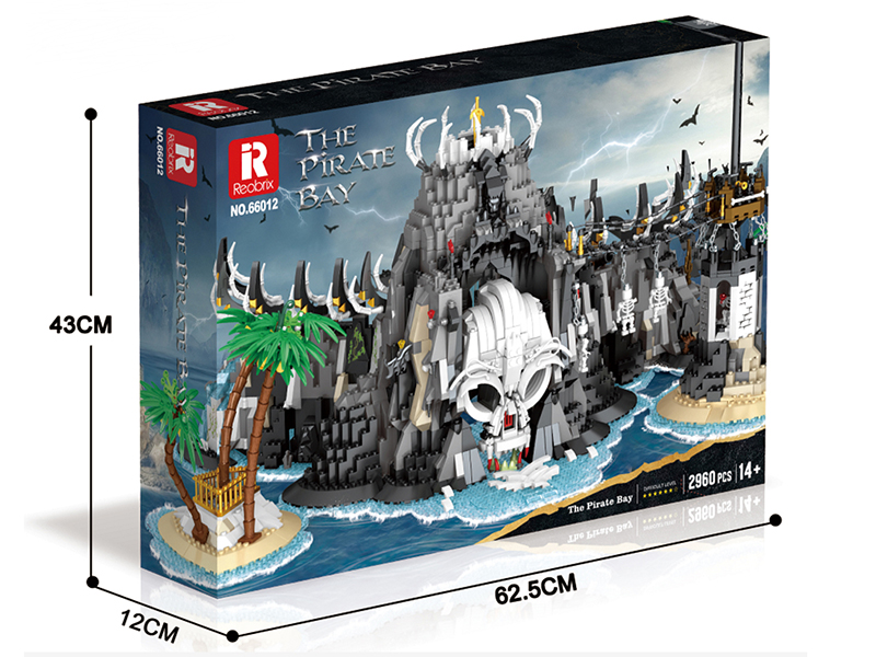 The Pirate Bay Building Blocks 2960pcs