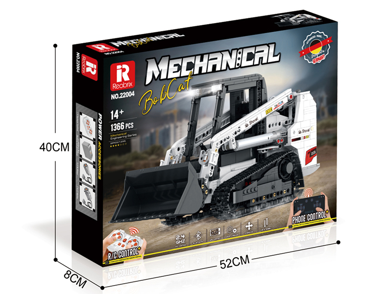 Remote Control Lynx Loader Building Blocks 1366PCS