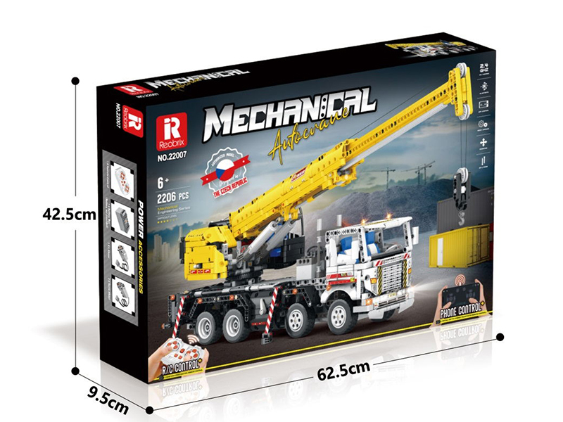 Remote Control Auto Crane Building Blocks 2206PCS
