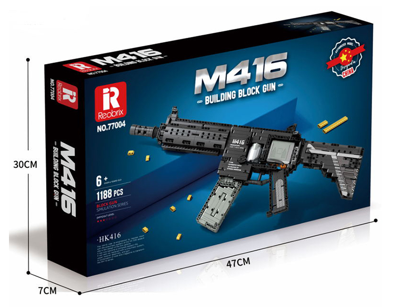 M416 Building Blocks Gun 1188pcs