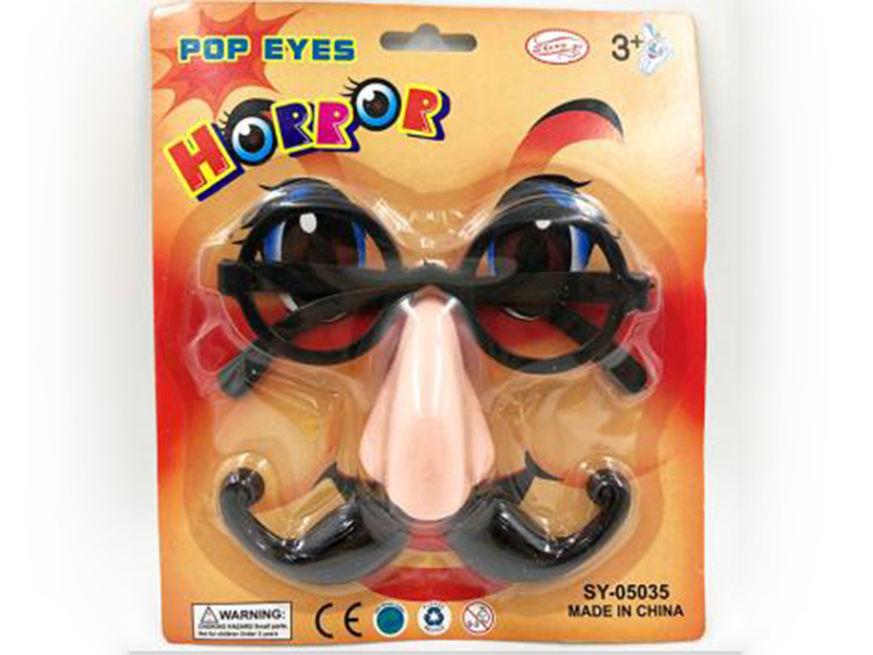 Halloween Beard Props Funny Glasses Toys
