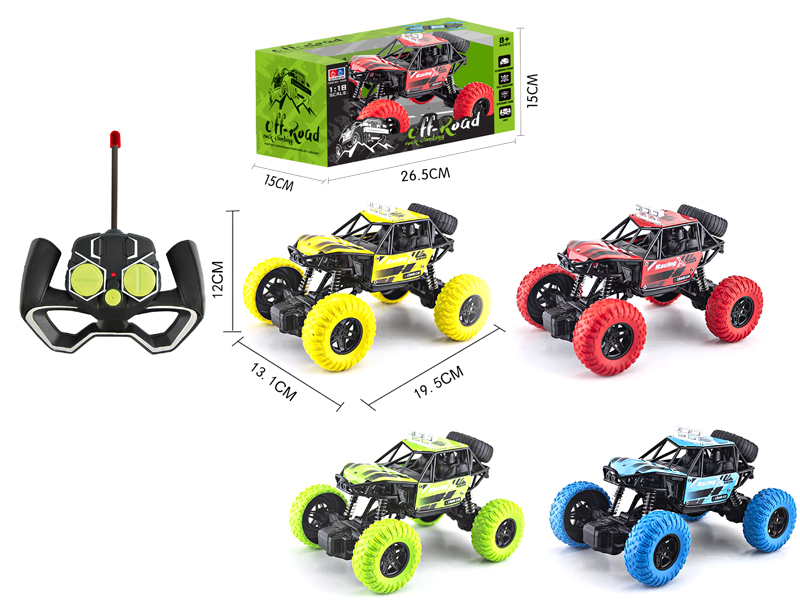 1:18 R/C Cross-Country Climbing Vehicle