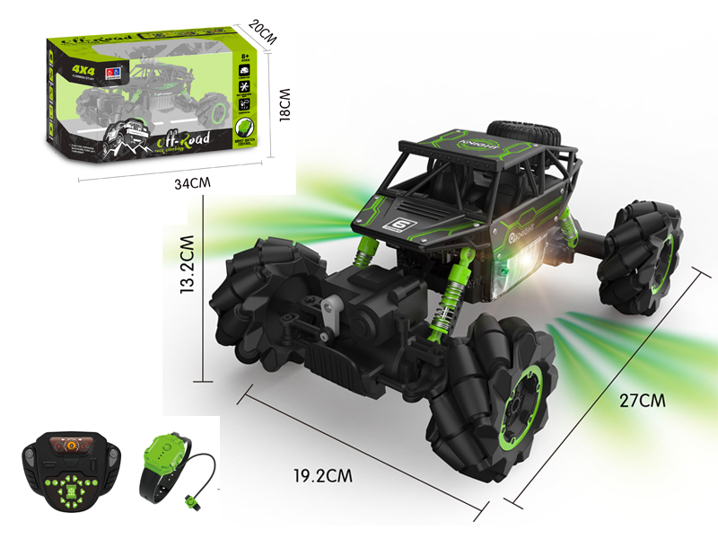 1:16 R/C Alloy Olive Wheel Stunt Climbing Car