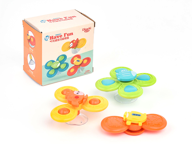 Gyro Multifunctional Sucker Toy