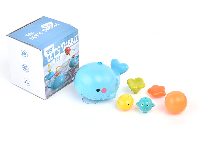 Spray Whale Bath Toys