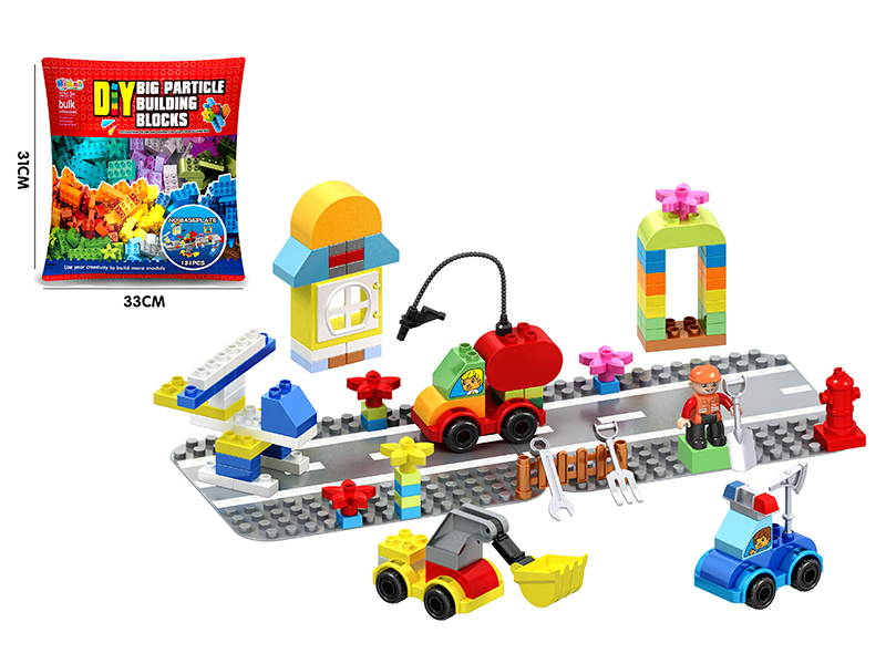 131PCS Cars Building Blocks(Without Base Plate)