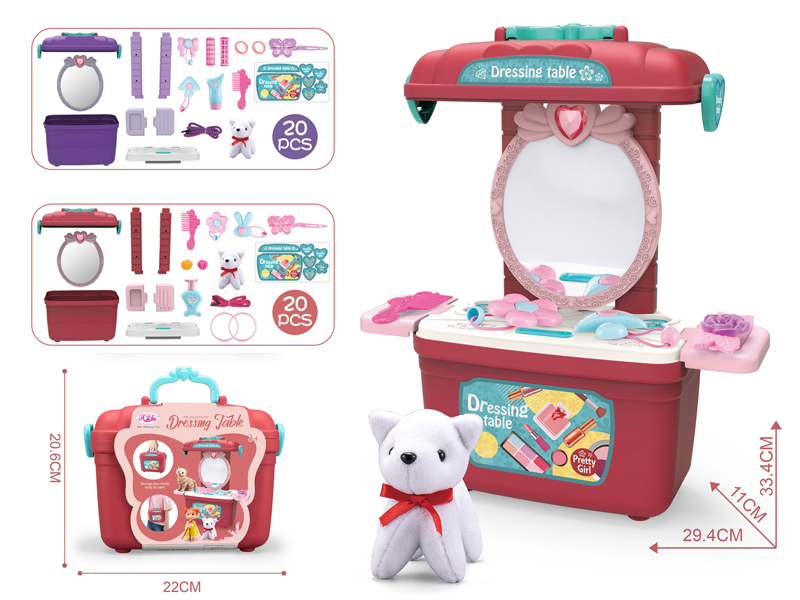 Dressing Table Accessories + Plush Paparazzi