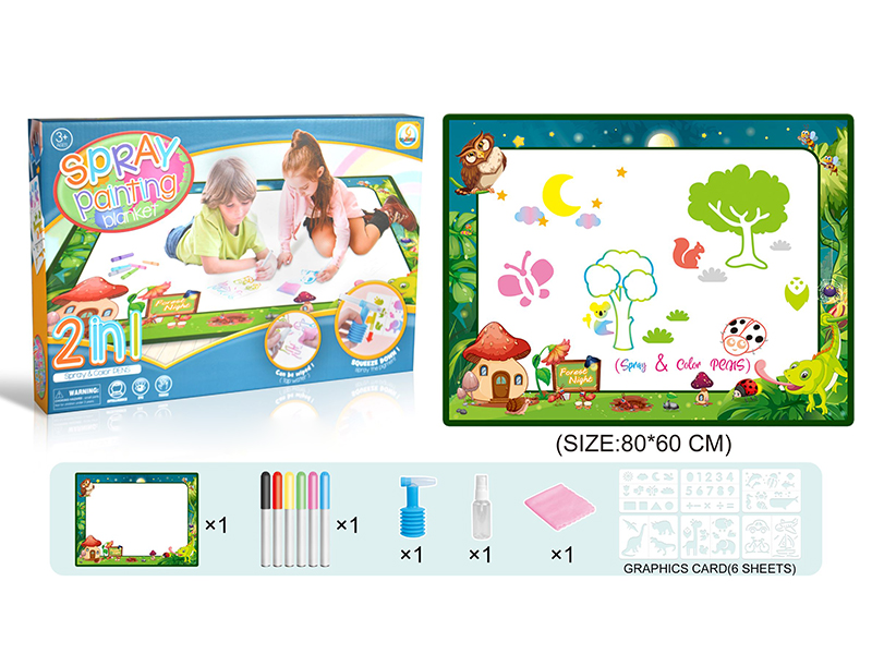 2 In 1 Painting Blanket