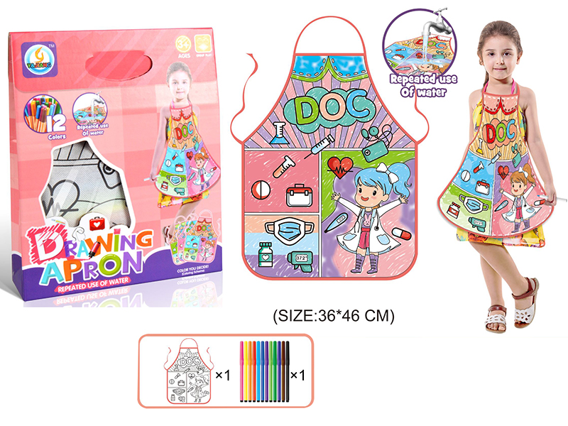 Children's Graffiti Apron