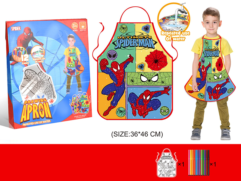 Spiderman Children's Graffiti Apron
