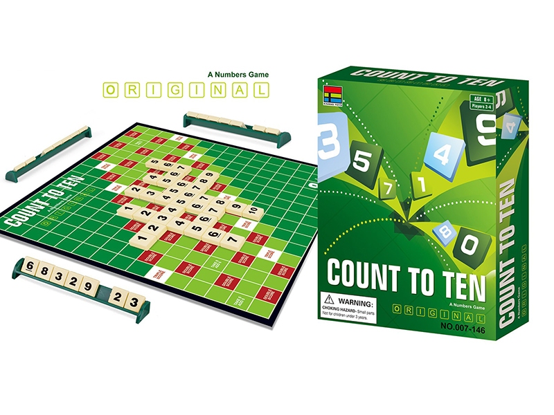 Count To Ten Numbers Game