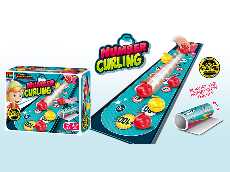 Number Curling Game