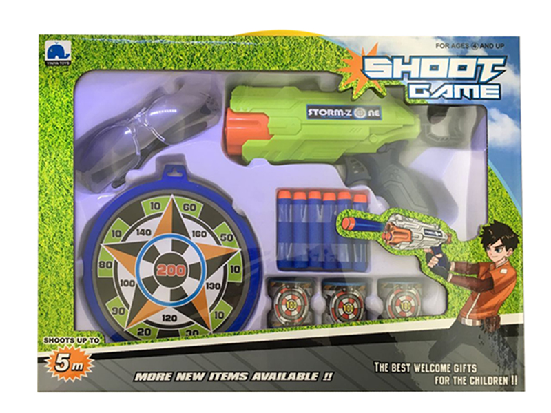 Manual Soft Bullet Gun Set