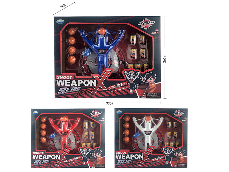 Slingshot (With 5 EVA Bullets, 7 Oil Drum )