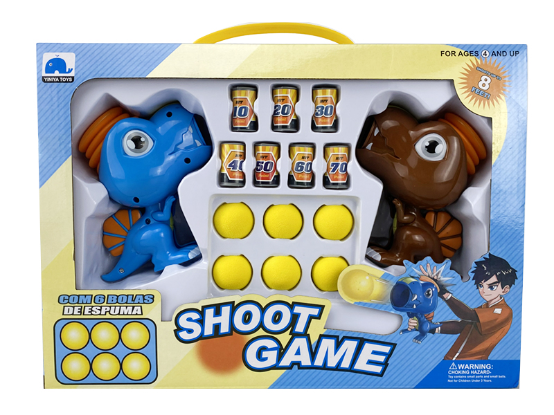 Air Pressure Cartoon Dinosaur Shoot Game